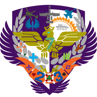 23 AIR-BORNE's emblem