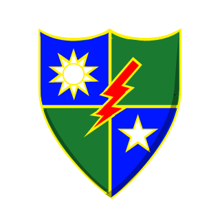 SOF 75TH's emblem