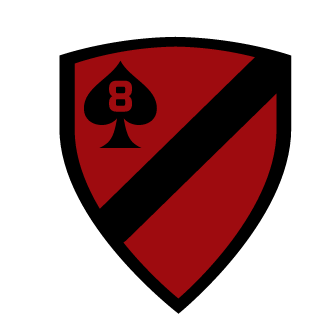 8th infantry Spade's emblem