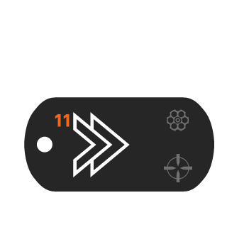 Eleventy-X's emblem