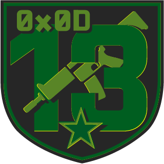 Thirteenth Platoon's emblem