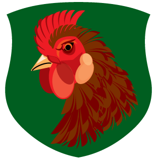 The Crooked Rooster's emblem
