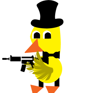 O Mr Duck King's emblem