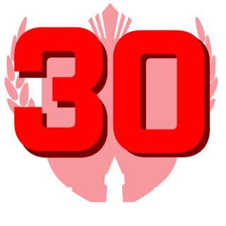 30 RUS's emblem