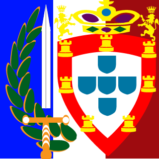 Portugal France Union's emblem