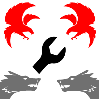 Papaspritze's emblem