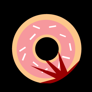 a deadly donut's emblem