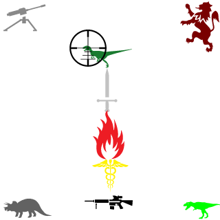 DICE PIease's emblem