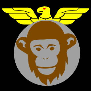 X DA MONKEY's emblem
