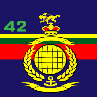 Royal Marines Commando's emblem