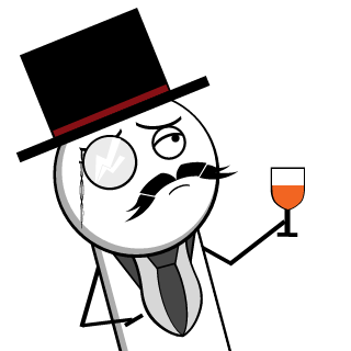 Det Lite Finare Folket's emblem