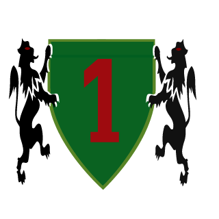 1st Infantry Division's emblem