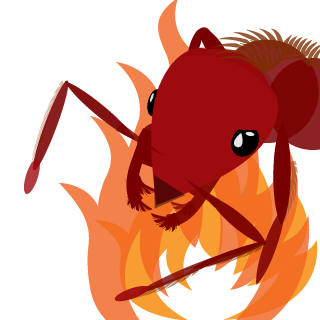 Fire Ants Army's emblem