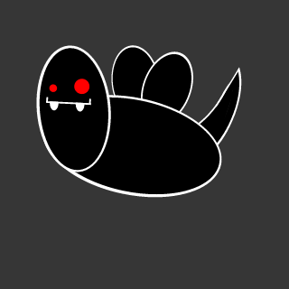 3L4CK3IRD's emblem
