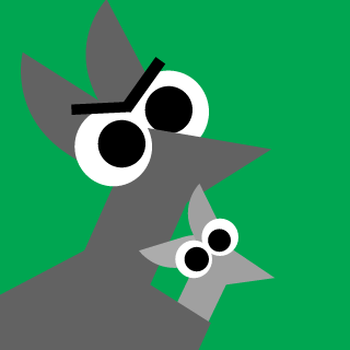 Grey-Kangaroo's emblem