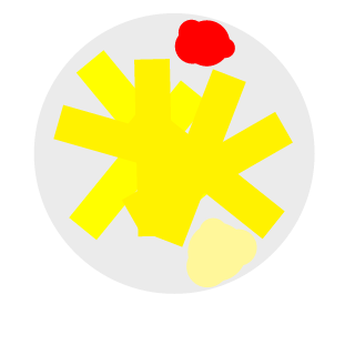 Pommes Bude's emblem