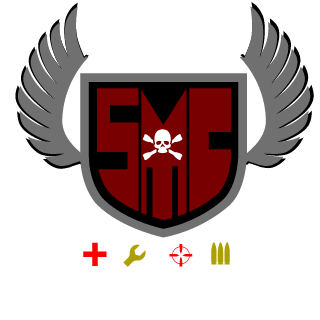 SHADOW MERCS CORP's emblem