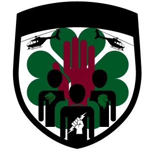 GREEN AND WHITE ARMY's emblem