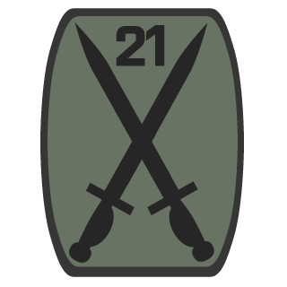 21st Infantry's emblem