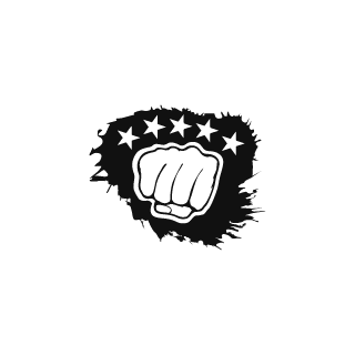 friends battle hard's emblem