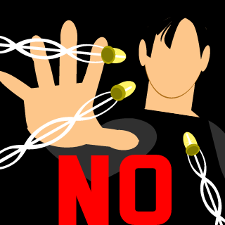 Why Me?'s emblem