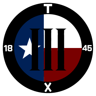 Texas Threeper's emblem