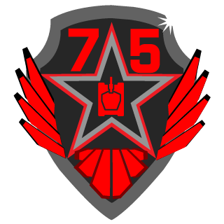 75th Armored Brigade's emblem