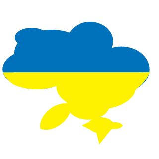 Team Ukraine's emblem