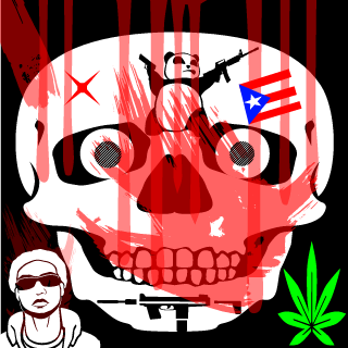Boricuas Asesinos PR's emblem