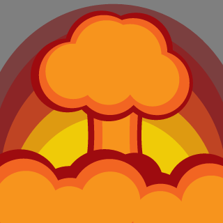 Druckwelle's emblem