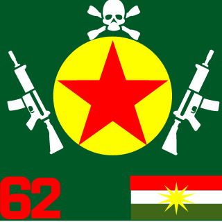 Dersim YPG 62's emblem