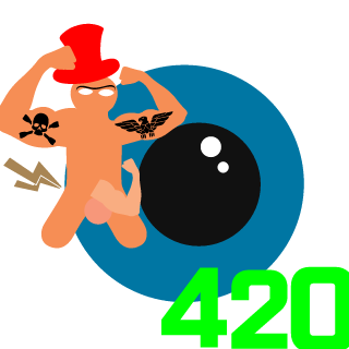 Pinguin in Blik's emblem