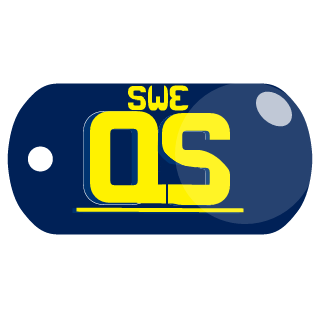Quantum Satis's emblem