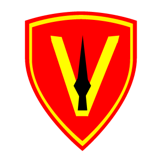 5th Marine Division's emblem