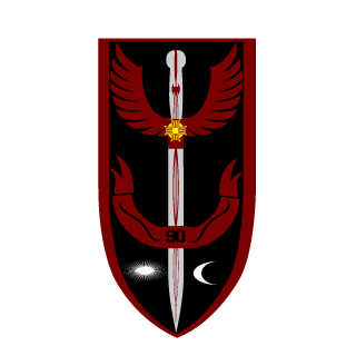 90th Airborne Regiment's emblem