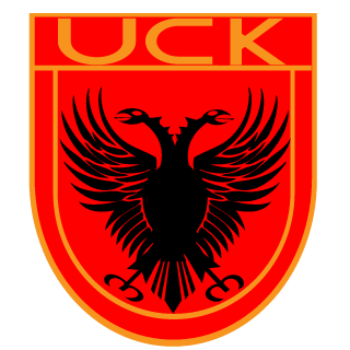 UCK USHTRIA E KOSOVES's emblem