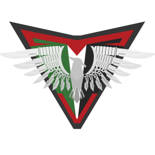 Palestine Army League's emblem