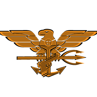 Navy SEAL's emblem