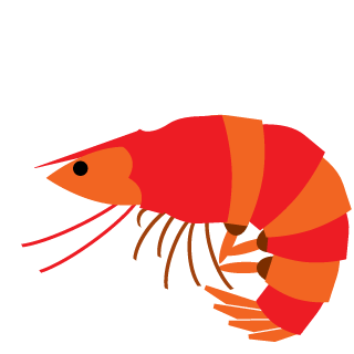 Shrimp in Combat's emblem