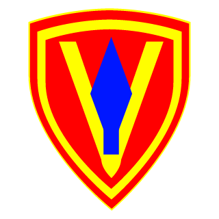 5th Marine Division's emblem