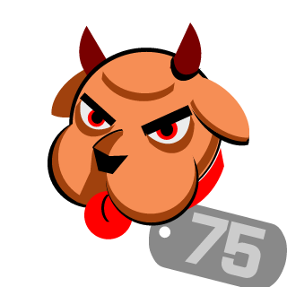 75th Devildogs's emblem