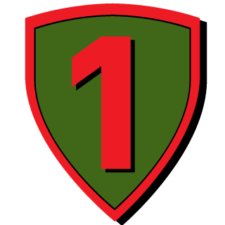 The Big Red One's emblem