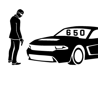 A 65O G BOY's emblem