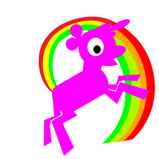 Rainbow Color Pony's emblem