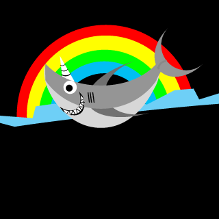 Rainbow UniSharks's emblem