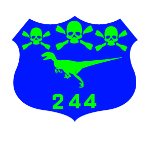 244Raptor's emblem