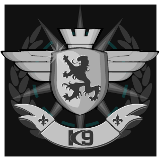 K9Br  Caes de Guerra's emblem