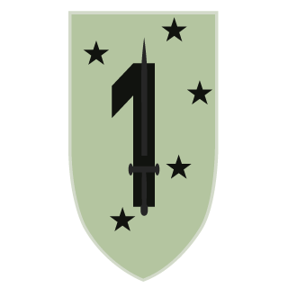 1st Marine Raider Reg's emblem