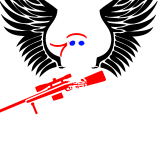 On wings of death's emblem