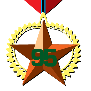 95th Rifles Regiment's emblem